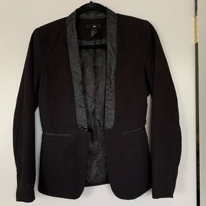 H&M Black Blazer Sz 6